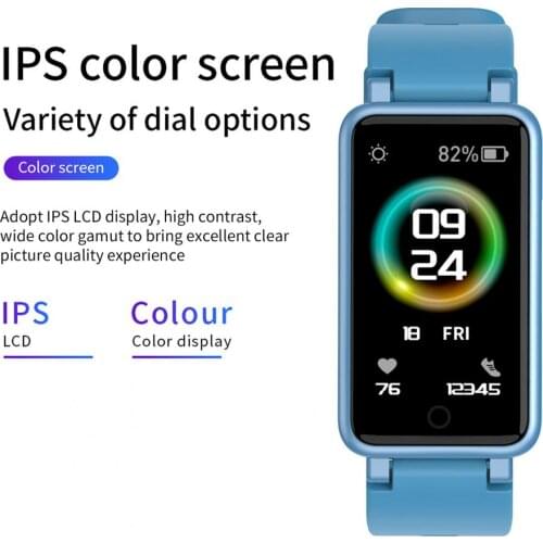 Widely Compatible Fashionable Health Monitoring IPS Smart Watch IPS Color Display Digital Wristwatch Activity Tracker