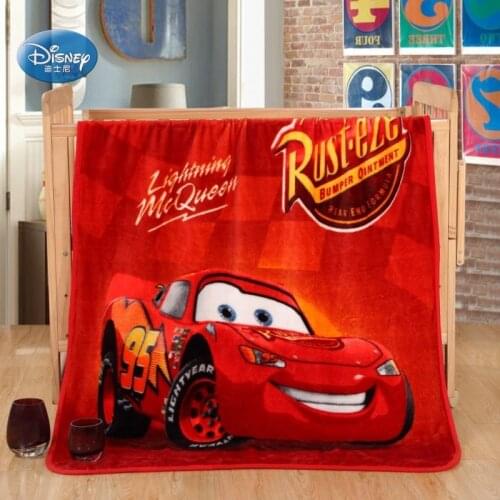Disney Mickey Mouse Stitch Cars Princess blanket Lightweight Thin 70x100cm Pets Throw Blanket for Baby Boys Girls Gift on Plane