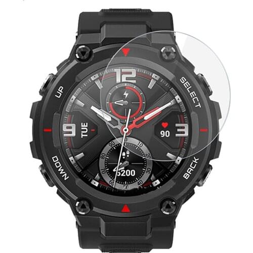 Watch Screen Protector Tempered Glass Film for Huami Amazfit T-REX Smart Watch Accessories Clear Protective Cover