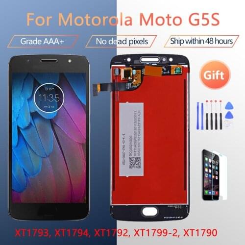 5.2" Amoled LCD For Motorola Moto G5S LCD Display LCD Touch Screen Digitizer Replacement LCD For Moto G5s XT1793 XT1794 XT1792