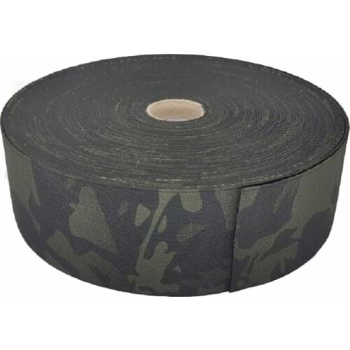 1M Length 8cm Wide DIY Black Camouflage Elastic Elastic Band Webbing Strap Printing Dyeing Elastic Fabric MCBK