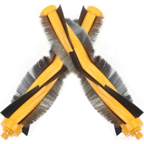 2pcs Main Roller Brush Replacement for Ecovacs Deebot DJ35 Robotic Vacuum Cleaner Spare Parts
