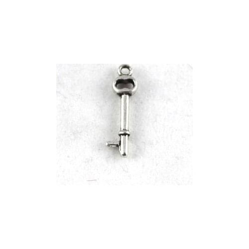 900PCS Tibetan silver key charm 20mm A14257