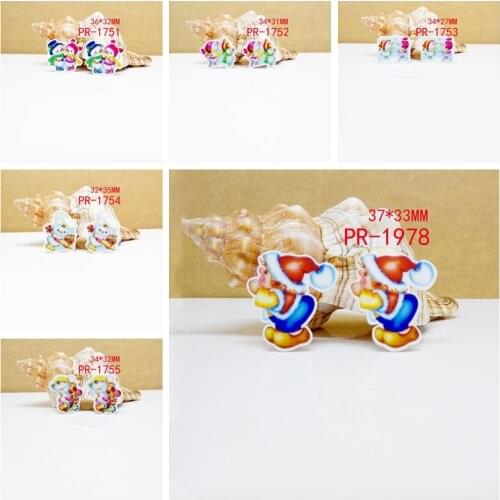 Free shipping 30pcs cartoon character planar resin pr 1978