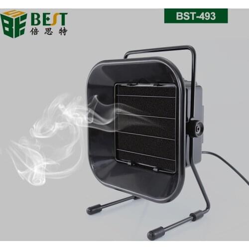 BST-493 Fume Extractor Carbon Filter Quiet Fan for ESD Soldering Station Adjustable Welding Solder Smoke Absorber Remover
