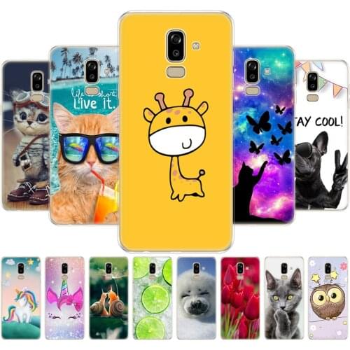 Case for Samsung Galaxy J8 2018 Case back Cover silicon for Samsung Galaxy J8 2018 j810 Funda for Samsung J8 2018 Phone Case