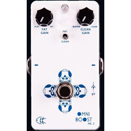CKK Omni Boost MK II Dual Boost & Buffer Guitar Effect Pedal Clean / Fast Boost Guitar Parts Accessory Electric Guitar Effects