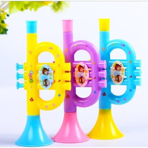 Baby Musical Toys Early Childhood Education Trumpet Toys Wind Instruments Children Gifts Color Trumpet Random Color 1PC
