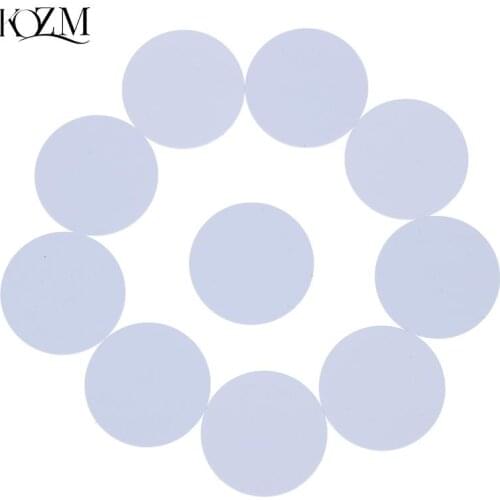 Hot 10pcs NFC Ntag215 Coin TAG Key 13.56MHz NTAG 215 Universal Label RFID Ultralight Tags Labels