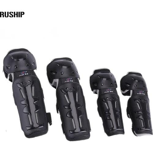 Adult Skateboarding Protector set Elbow Knee Arm Waterproof Motorcycle Bicycle Racing Knee Pads Protective Guards Armor 4pcs