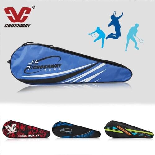 Crossway Badminton Racket Suit Shoulder Suit 2 High-end Suit Bag Black Bag Sports Bag Training Package