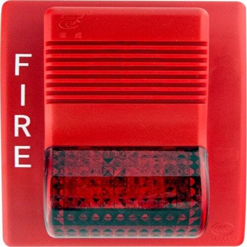LPCB Approved Addressable Fire Alarm Strobe Sounder Beacon horn strobe flash and sounder 24VDC