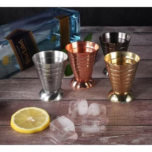 75ML Stainless Steel Measure Cup Cocktail Tool Bar Mixed Drink Accessories Cocktail Tools Bar Jigger Cup