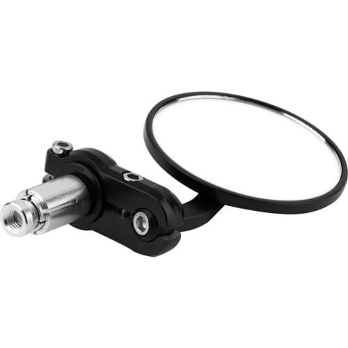 Motorcycle Round 7/8" Handle Bar End Foldable Rear View Side Mirrors Motorbike For Suzuki for Kawasaki for for Hot