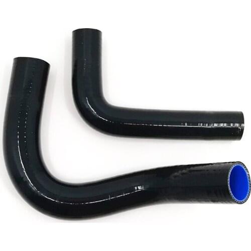 Silicone Radiator Tube kit Fit For Chevy Fleetline Bel Air V8 1949-1954 Red 2PCS