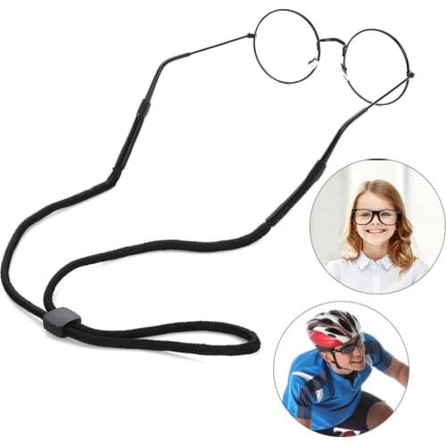 Newly 60cm Silicone Glasses Chain Strap Cable Holder Neck Lanyard for Reading Glasses Keeper