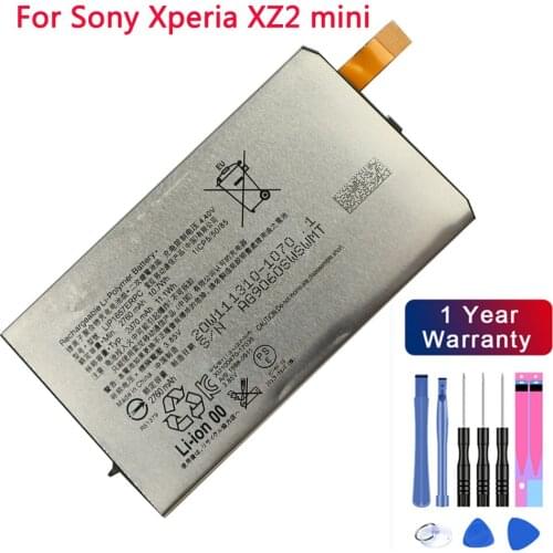 2870mAh LIP1657ERPC New High Quality Battery For Sony Xperia XZ2 Compact XZ2 Mini H8324 H8314 SO-05K with free tools