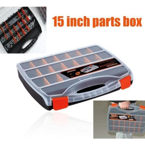High-grade15-inch plastic parts boxes, storage compartments storage tools, electronic components storage box