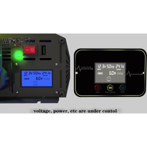 Power Inverter Manufacturer 12V 24V/230V Power Inverter 2000W Car Inverter