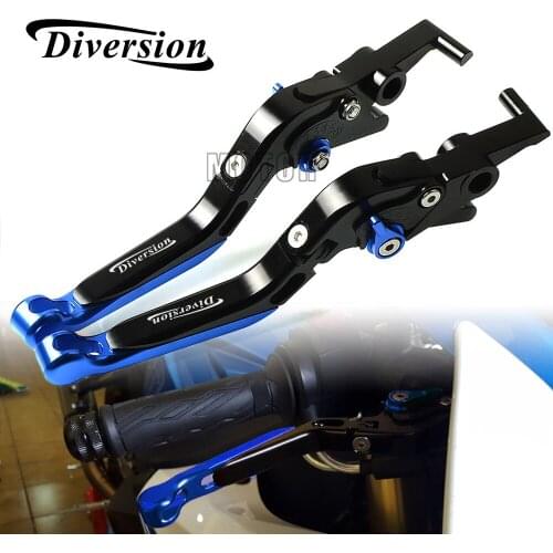 For Yamaha XJ600S/XJ900S Diversion 2003 Motorcycle CNC Brake Clutch Levers Adjustable Folding Extendable XJ 600S 900S 600 900 S