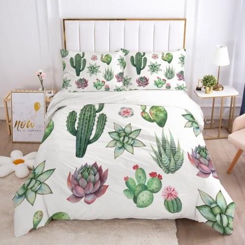Modern Quilt/Comforter/Blanket Case Pillowcase Bedding Sets Duvet Cover Set with Zipper 3D Custom King Single Size Bed Linens