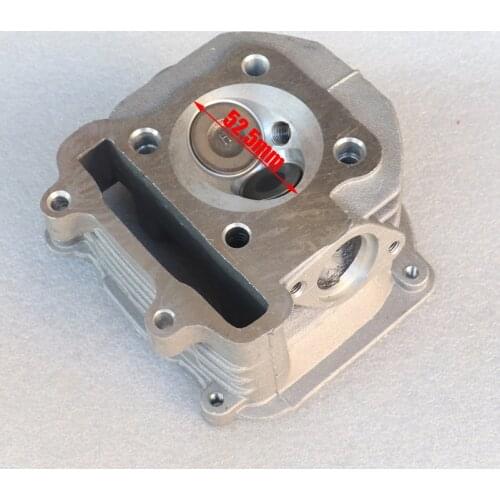 Universal Motorcycle Big Bore Cylinder Head Assembly For GY6 150cc 4 Stroke Scooter Moped ATV with Engine