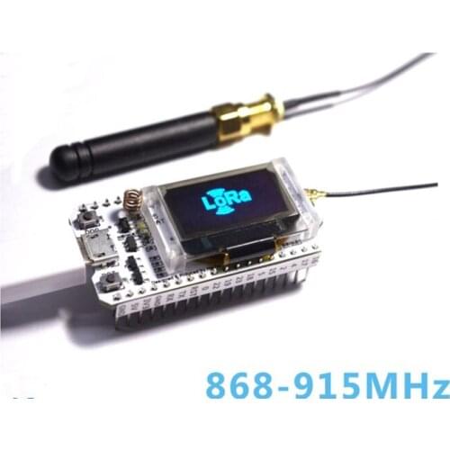 WIFI / Bluetooth / for LoRa Node Internet of things development board SX1276/ ESP32 / OLED / 868-915 frequency band for Arduino