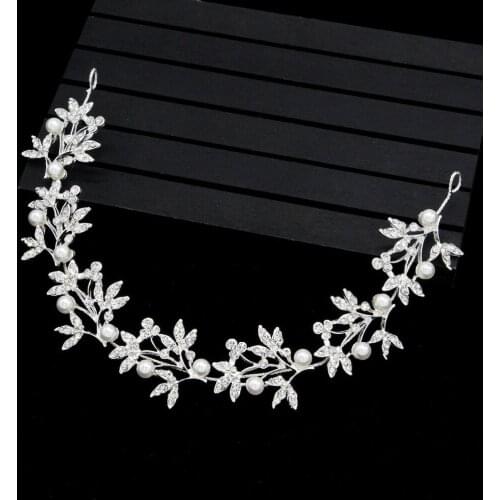 Fashion Women Plant Pageant Multicolor Flower Crown Bridal Hair Accessories New Fashion Summer Wedding Luxury Tiara Bridal Hair