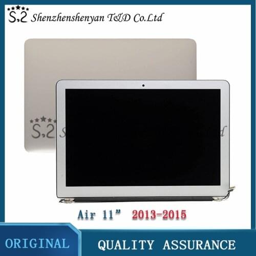 New for Macbook Air 11"A1465 Full Complete LCD LED Screen Display Assembly 2013 2014 2015 MD711 MJVM2 EMC2631 EMC2924