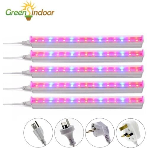 5pcs Fitolamp Grow Light 6W Phyto Lamp Led Lamp For Plants Full Spectrum Indoor Plant Growth Flower Growing Lamp With Controller