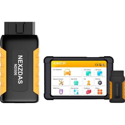 Humzor NexzDAS Pro Auto Diagnostic Tool Professional Reset Service Key Programming OBD2 Scanner Smart Repairs