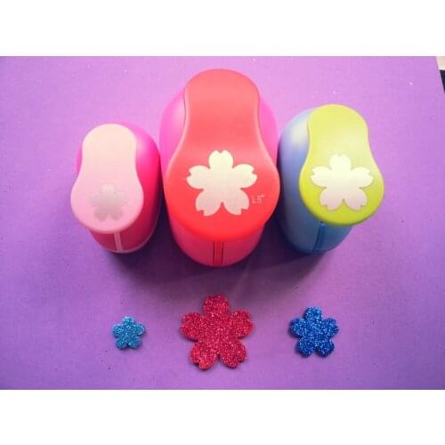 Free shipping 3PCS (1.5 inch+1 inch+5/8 inch)sukura design eva foam maker scrapbook punches craft punch paper crafting punch