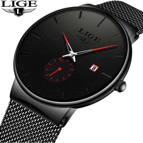 Man Ultra Thin Watch 2019 Mens Watches Luxury Brand Gift Male Clock Business Quartz Wristwatch Watch For Men Relogio Masculino