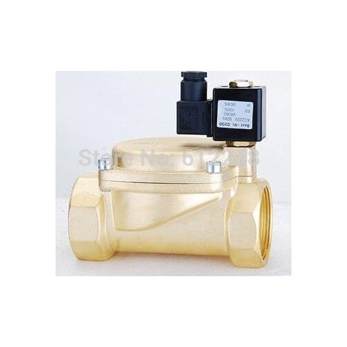DN40 0955705 Normally Open Diaphragms Solenoid Brass Valves