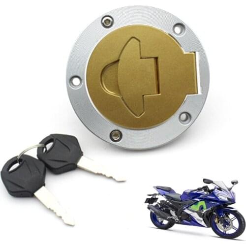 E0385 Motorcycle Gas Fuel Tank Cap Cover For YAMAHA YZF-R15 Engine Oil Filter Cover Motor Accessories