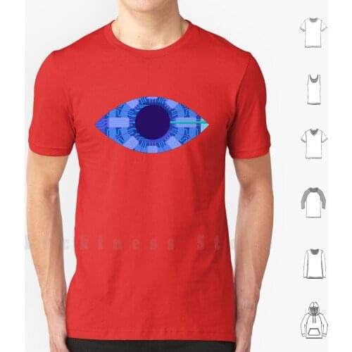 Mechanical Eye T Shirt DIY Cotton Big Size 6xl Mechanical Mechanics Mech Mecha Eye Biomechanic Science Structure Robotic Eye
