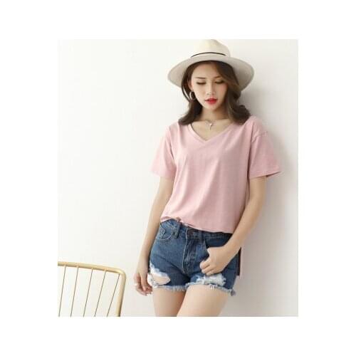 Fashion Logo Printing beige T Shirts Womens Short Sleeve Fashion 100% cotton Female T-Shirts