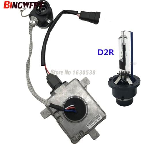 NEW Xenon HID Headlight Ballast+D2R HID Blub W3T19371 W3T16271 W3T20671 W3T20971 for Mitsubishi Mazda ForAcura