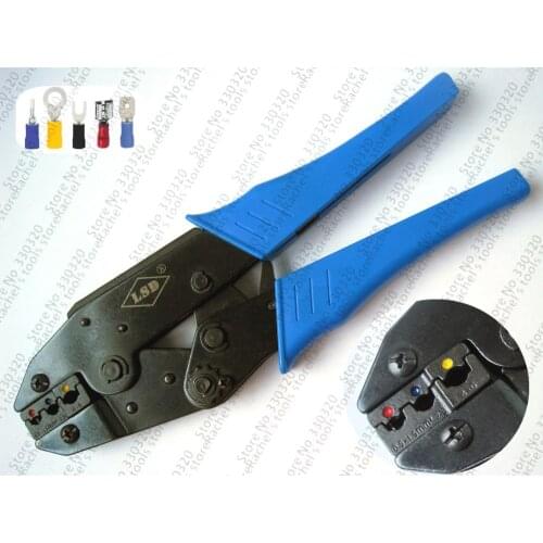 Ratchet terminal crimping tool/plier for crimp insulated terminal and connector 0.5-6mm2 LS-30J