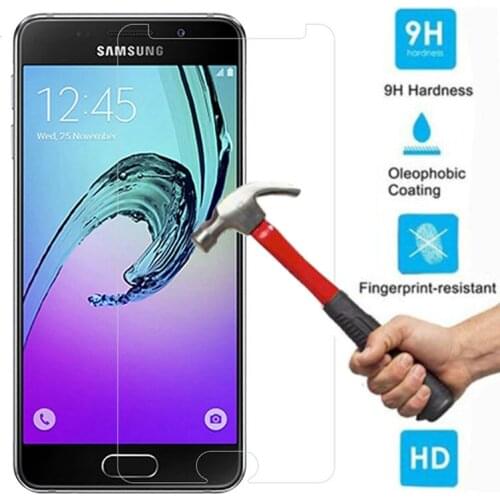 Tempered glass for Samsung Galaxy A3 A3200 A320F A5 A5200 A7 A7200 2017 Screen protector for Samsung A3 A5 A7 film cover Guard