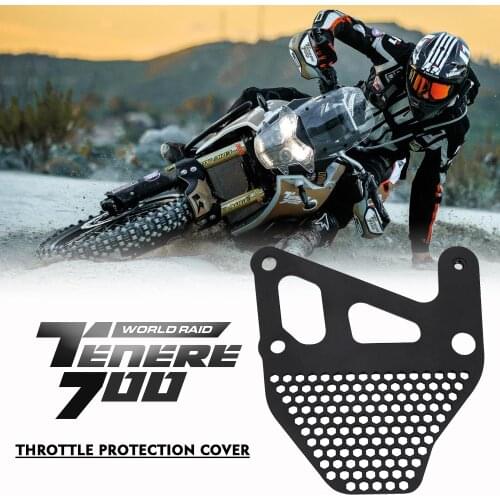 For Yamaha Tenere 700 Tenere700 XT700Z XTZ 700 T7 T700 Motorcycle Throttle Mechanism Guard Protector Cover Protection Grill