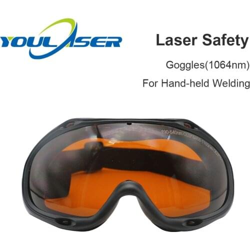 Fiber Welding Safety Goggles 190-550& 800-1100nm OD7+ Protective Glasses Shield Protection Eyewear For Welding Machine