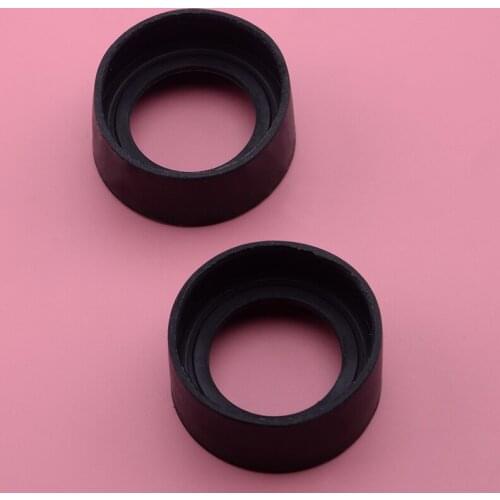 1 Pair Eyepiece Eye Covers Cups Guards Shield For Binocular Microscope