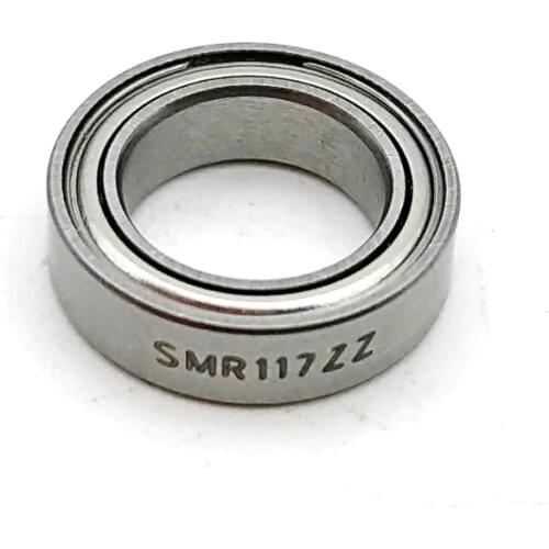 1pcs Bearing SMR117ZZ 7X11X3 MR117 ZZ MOCHU SUS440C Stainless steel bearings Resistant-corrosion Deep groove ball bearings