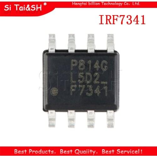 10PCS IRF7341 SOP-8 IRF7341TRPBF SOP IRF7341TR SOP8 F7341 Dual N-channel FET New Original