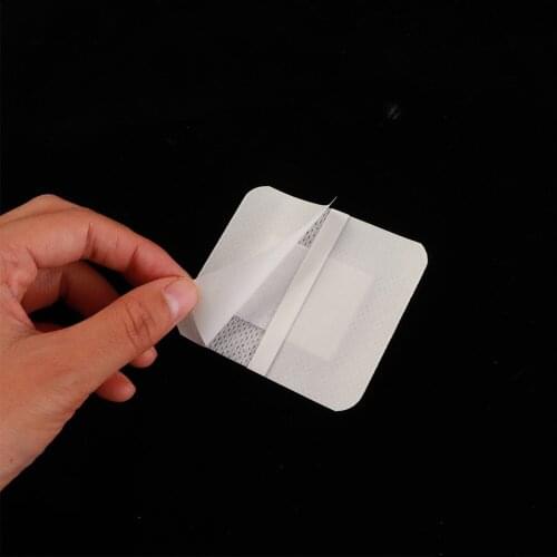 10pcs Adhesive Bandages Non-woven Waterproof Medical Bandage Fixation Tape Wound Dressing Bandage Pad Plasters Health Care