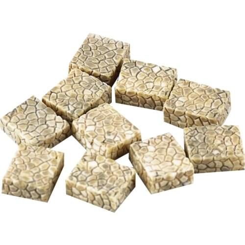 10pcs Mini Stone Steps Stair DIY House Fairy Garden Micro Landscape