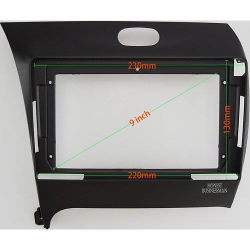 9 Inch Audio Frame Car Radio Fascia,GPS Navigation Fascia Panel Is Suitable 2013 KIA K3/ FORTE/ SHUMA