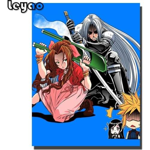 Ultimate Weapon Art Picture Diamond Painting 5D Japan Anime Full Square Drill Diamond Embroidery Cross Stitch Wall Sticker