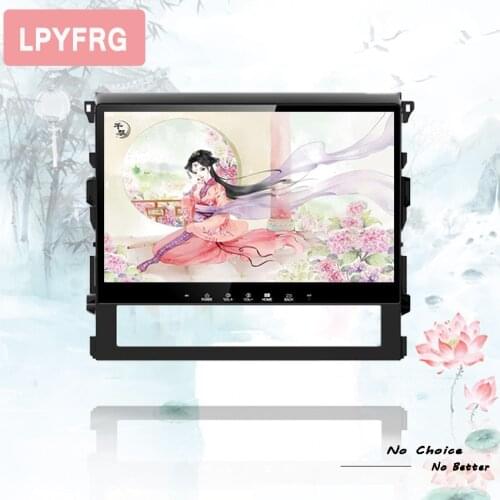 2 Din 10.1" Multimedia DVD Player for Toyota Land Cruiser LC200 2016-2019 Android 10 Aux Car GPS Navigation Carplay WIFI Unit